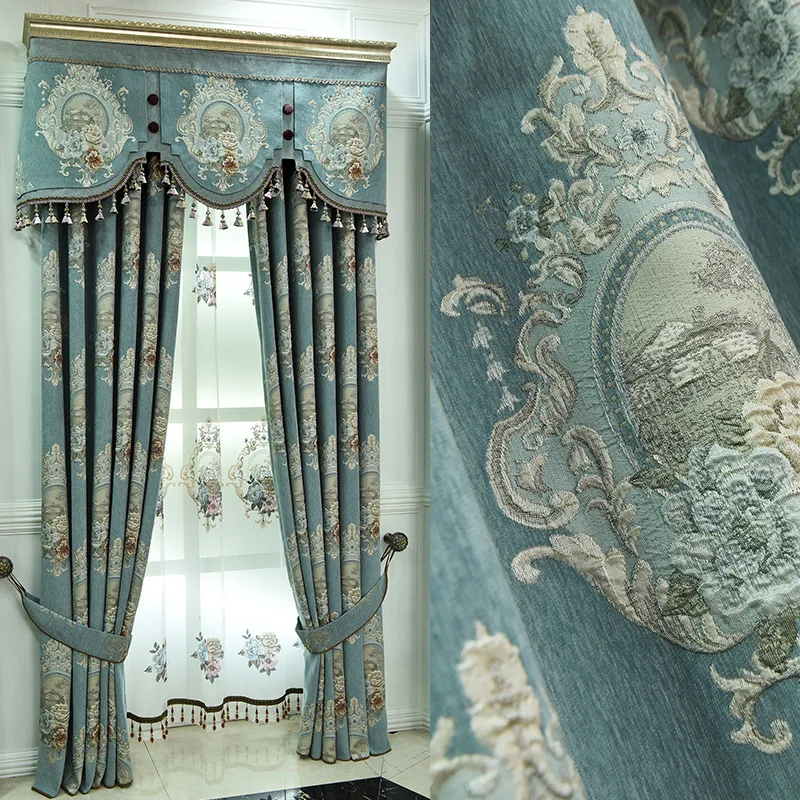 European Luxury Curtains for Window Curtains Styles for Living Room Elegant Drapes European Curtains Embroidered curtains
European Luxury Curtains for Window Curtains Styles for Living Room Elegant Drapes European Curtains Embroidered curtains
