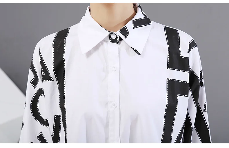 Vefadisa White Ruffles Patchwork Asymmetrical Women Dress 2021 Spring Autumn Letter Print Irregular Women Dress Loose QYF3534
Vefadisa White Ruffles Patchwork Asymmetrical Women Dress 2021 Spring Autumn Letter Print Irregular Women Dress Loose QYF3534