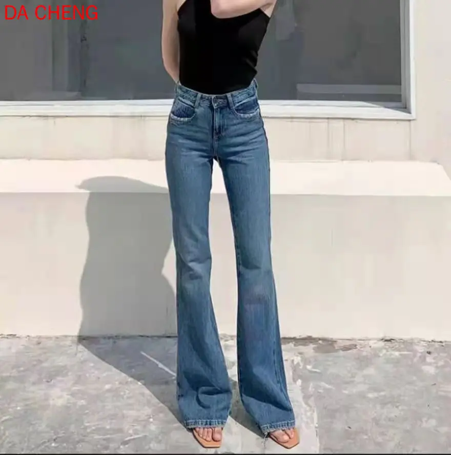 2021 Early Spring New Products New Raw Edge Flared Elastic Jeans Mujer Pantalones Cargo Pants Women
2021 Early Spring New Products New Raw Edge Flared Elastic Jeans Mujer Pantalones Cargo Pants Women