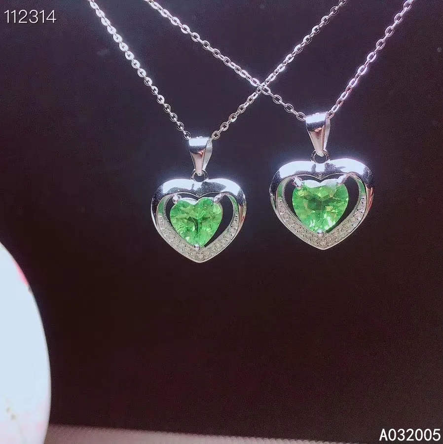 KJJEAXCMY Fine Jewelry 925 Sterling Silver inlaid Natural Peridot Female Miss Girl Woman Pendant Necklace noble
KJJEAXCMY Fine Jewelry 925 Sterling Silver inlaid Natural Peridot Female Miss Girl Woman Pendant Necklace noble