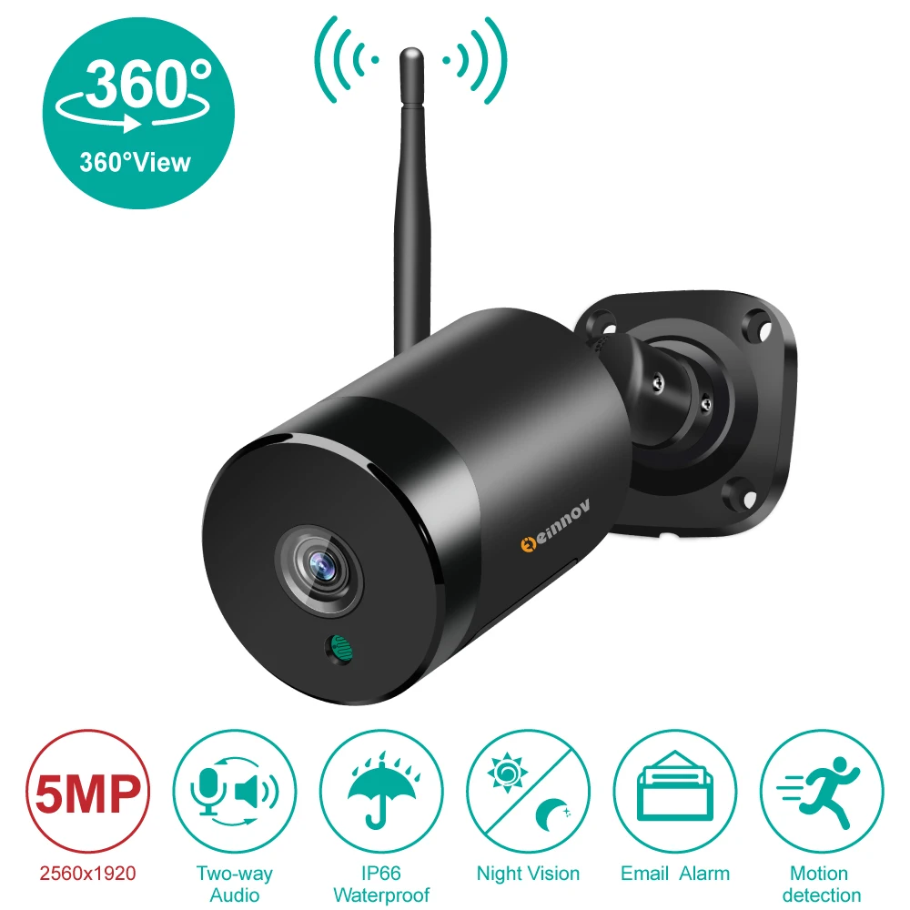 5MP 360 ° панорамная CCTV видео наблюдение беспроводная микро SD карта Wifi IP камера наружная Водонепроницаемая безопасность ночное видение ONVIF
5MP 360 ° панорамная CCTV видео наблюдение беспроводная микро SD карта Wifi IP камера наружная Водонепроницаемая безопасность ночное видение ONVIF