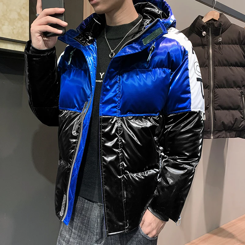Mens Winter Down Jacket Men 2020 New Hooded Warm Patchwork Jackets Coat Solid Color Waterproof Soft Shell Casual Jacket For Men
Mens Winter Down Jacket Men 2020 New Hooded Warm Patchwork Jackets Coat Solid Color Waterproof Soft Shell Casual Jacket For Men