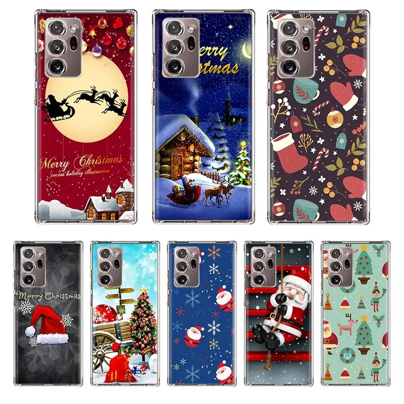 Cute Cartoon Christmas Santa Soft TPU Case Funda For Samsung Galaxy Note 20 Ultra Cover Note 10 Plus 10 Lite 8 9 M31 M30S Coque
Cute Cartoon Christmas Santa Soft TPU Case Funda For Samsung Galaxy Note 20 Ultra Cover Note 10 Plus 10 Lite 8 9 M31 M30S Coque