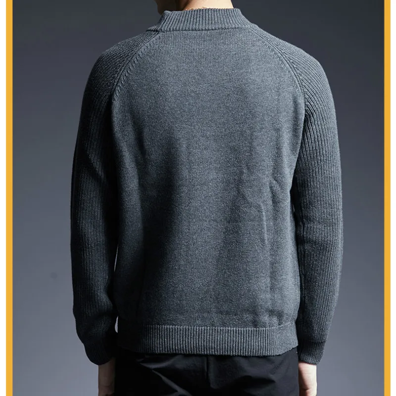 Man Pullovers Sweater 2020 New Fashion Turtleneck Slim Fit Jumpers Knitwear Thick Autumn Korean Style Casual Mens Clothes
Man Pullovers Sweater 2020 New Fashion Turtleneck Slim Fit Jumpers Knitwear Thick Autumn Korean Style Casual Mens Clothes