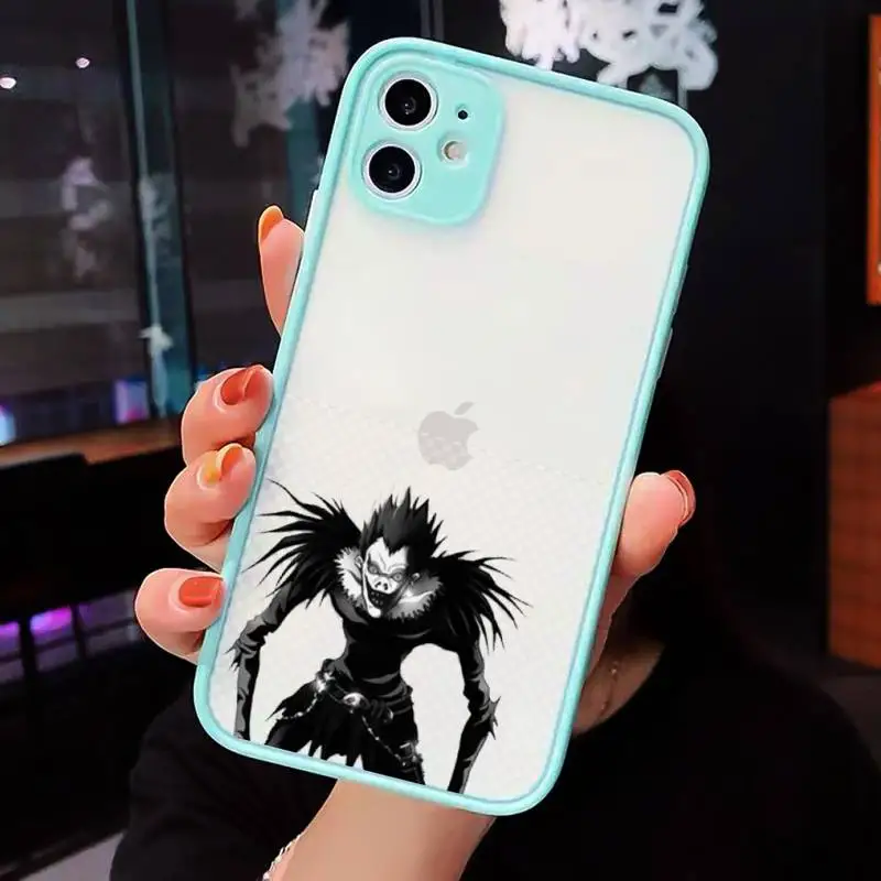 Anime rem and misa death note Phone Cases matte transparent For iphone 7 8 11 12 plus mini x xs xr pro max cover
Anime rem and misa death note Phone Cases matte transparent For iphone 7 8 11 12 plus mini x xs xr pro max cover