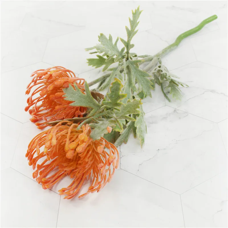 YO CHO Флокированные искусственные цветы Leucospermum белые
YO CHO Флокированные искусственные цветы Leucospermum белые