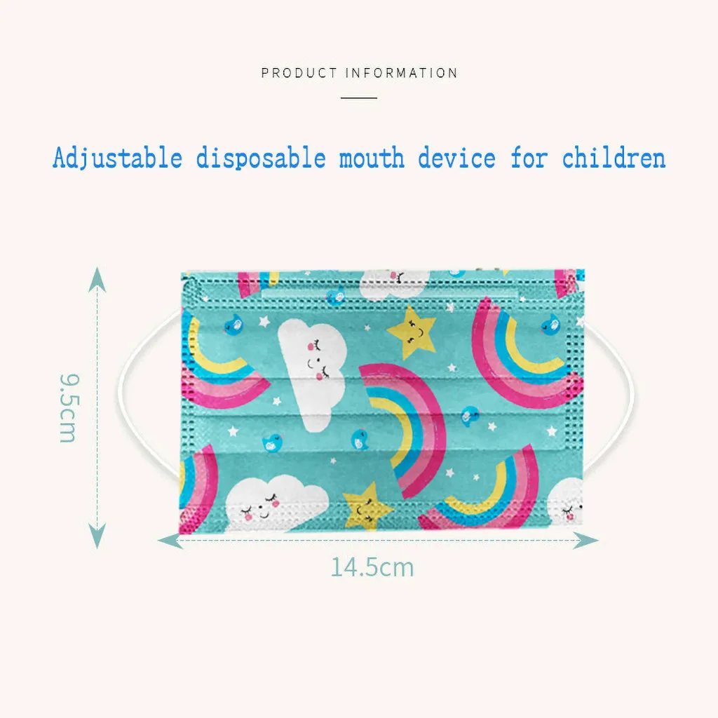 100pcs Child Kids Scarf Face Mask Mascarilla Disposable Face Masks 3PLY Anti-Dust Pollution Mask Fabric Dustproof Cartoon Mask
100pcs Child Kids Scarf Face Mask Mascarilla Disposable Face Masks 3PLY Anti-Dust Pollution Mask Fabric Dustproof Cartoon Mask