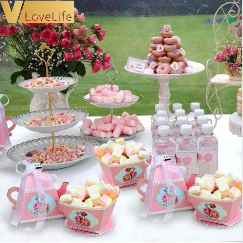 Candy Boxes Teapot Party Favors Wedding Gifts for Guests Baby Shower Birthday Party Packaging Box Decoration 10Pcs Gift Bags
Candy Boxes Teapot Party Favors Wedding Gifts for Guests Baby Shower Birthday Party Packaging Box Decoration 10Pcs Gift Bags