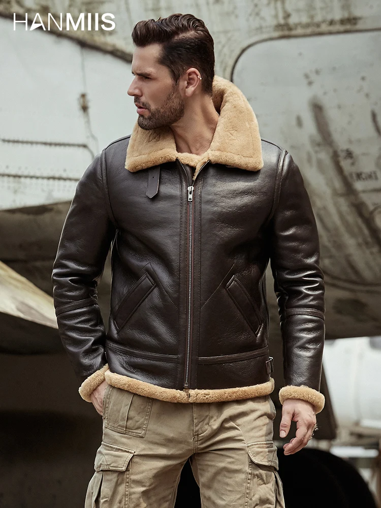 

Женская новая кожаная куртка, мужские кожаные меховые куртки, куртки-бомберы, Мужская одежда, военные, мотоциклетные, зимние мужские куртки