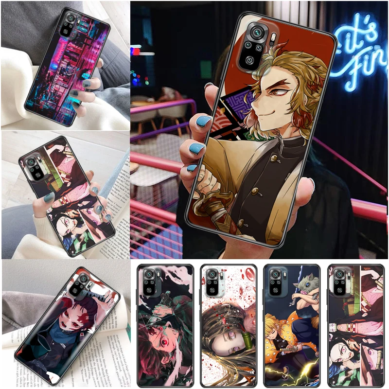 Demon Slayer Agatsuma Zenitsu Kamado Tanjirou Kimetsu No Yaiba Kamado Nezuko Phone Case For Xiaomi Redmi Note 10 10T Pro Cases
Demon Slayer Agatsuma Zenitsu Kamado Tanjirou Kimetsu No Yaiba Kamado Nezuko Phone Case For Xiaomi Redmi Note 10 10T Pro Cases