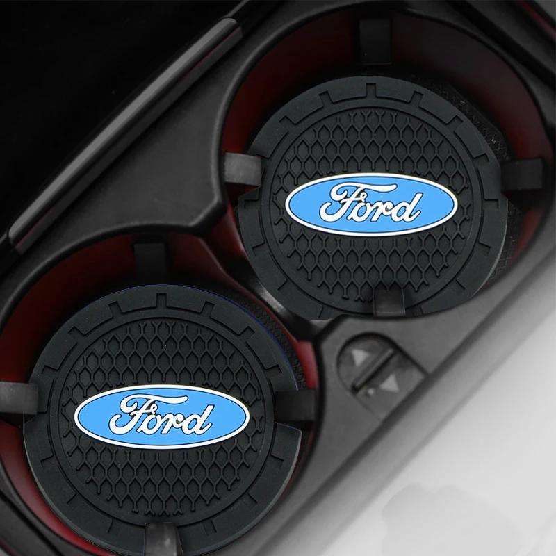 Автомобильный значок эмблема Coaster слот для стакана воды нескользящий коврик Fords