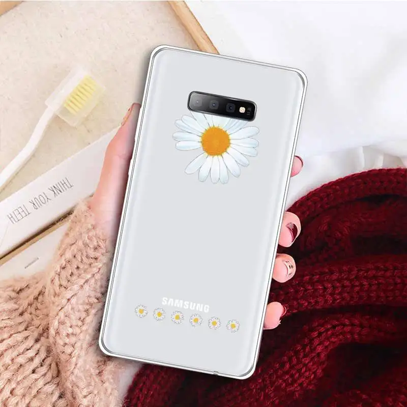 Summer daisy flowers Phone Case Transparent For Samsung Galaxy A 71 21s S note 8 9 10 plus 20 ultra
Summer daisy flowers Phone Case Transparent For Samsung Galaxy A 71 21s S note 8 9 10 plus 20 ultra