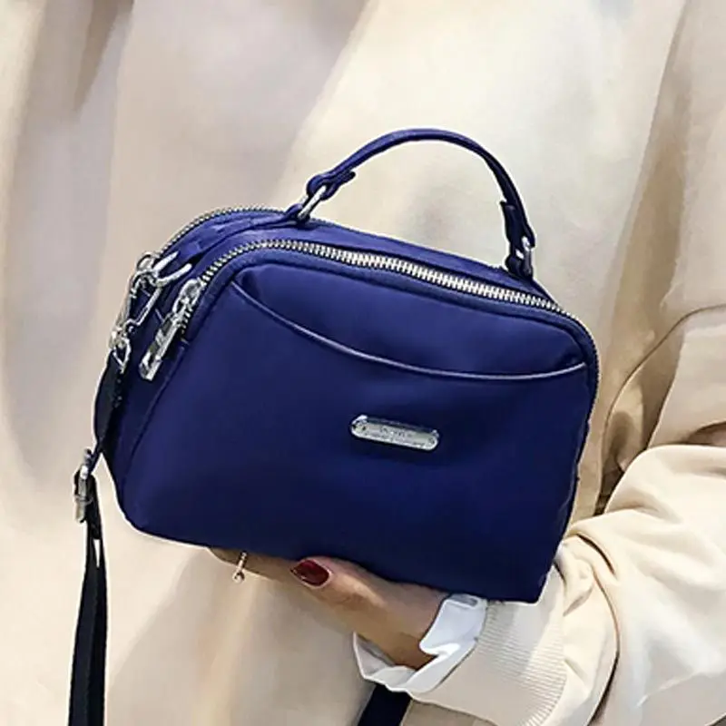 Women's New Solid Color Shoulder Bag Nylon Handbag Large Capacity Small Fashion Women's Phone Bag Crossbody Purse Messenger Bag
Women's New Solid Color Shoulder Bag Nylon Handbag Large Capacity Small Fashion Women's Phone Bag Crossbody Purse Messenger Bag