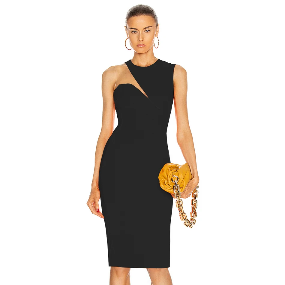 2021 new summer women's sexy mesh O-neck sleeveless skinny Kylie Jenner celebrity fashion party elegant bandage and knee dress
2021 new summer women's sexy mesh O-neck sleeveless skinny Kylie Jenner celebrity fashion party elegant bandage and knee dress