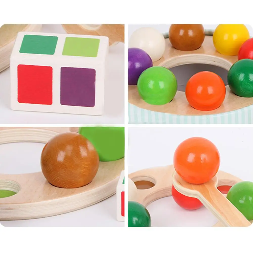 Kuulee Children Toy Wooden Rainbow Ball Training Hand eye Coordination Toy Early Education Training Baby Hand Eye Cognitive Toys
Kuulee Children Toy Wooden Rainbow Ball Training Hand eye Coordination Toy Early Education Training Baby Hand Eye Cognitive Toys
