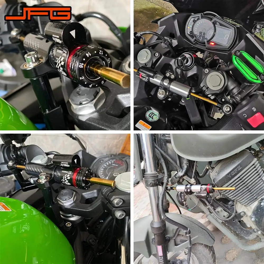 Motorcycle CNC 250MM Adjustable Damper Steering Stabilize For YAMAHA MT09 MT07 YZF R1 R6 Z300 Z250 Ninja 300R FZ1 XJR1300
Motorcycle CNC 250MM Adjustable Damper Steering Stabilize For YAMAHA MT09 MT07 YZF R1 R6 Z300 Z250 Ninja 300R FZ1 XJR1300