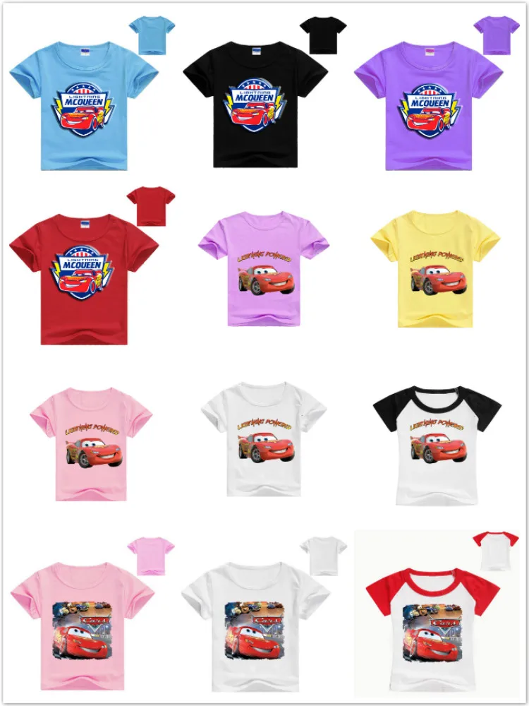 Children Summer Short Sleeve T-Shirt Kids Pixar Cars Lightning McQueen Print T Shirts For Baby Costume Boys Girl Top Tee Clothes
Children Summer Short Sleeve T-Shirt Kids Pixar Cars Lightning McQueen Print T Shirts For Baby Costume Boys Girl Top Tee Clothes