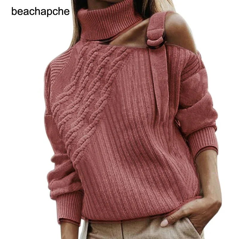 beachapche Women Sweater Shopping Warm Casual Party Daily Cold Shoulder Solid Tops Turtleneck Knitted Autumn Winter Soft Long
beachapche Women Sweater Shopping Warm Casual Party Daily Cold Shoulder Solid Tops Turtleneck Knitted Autumn Winter Soft Long