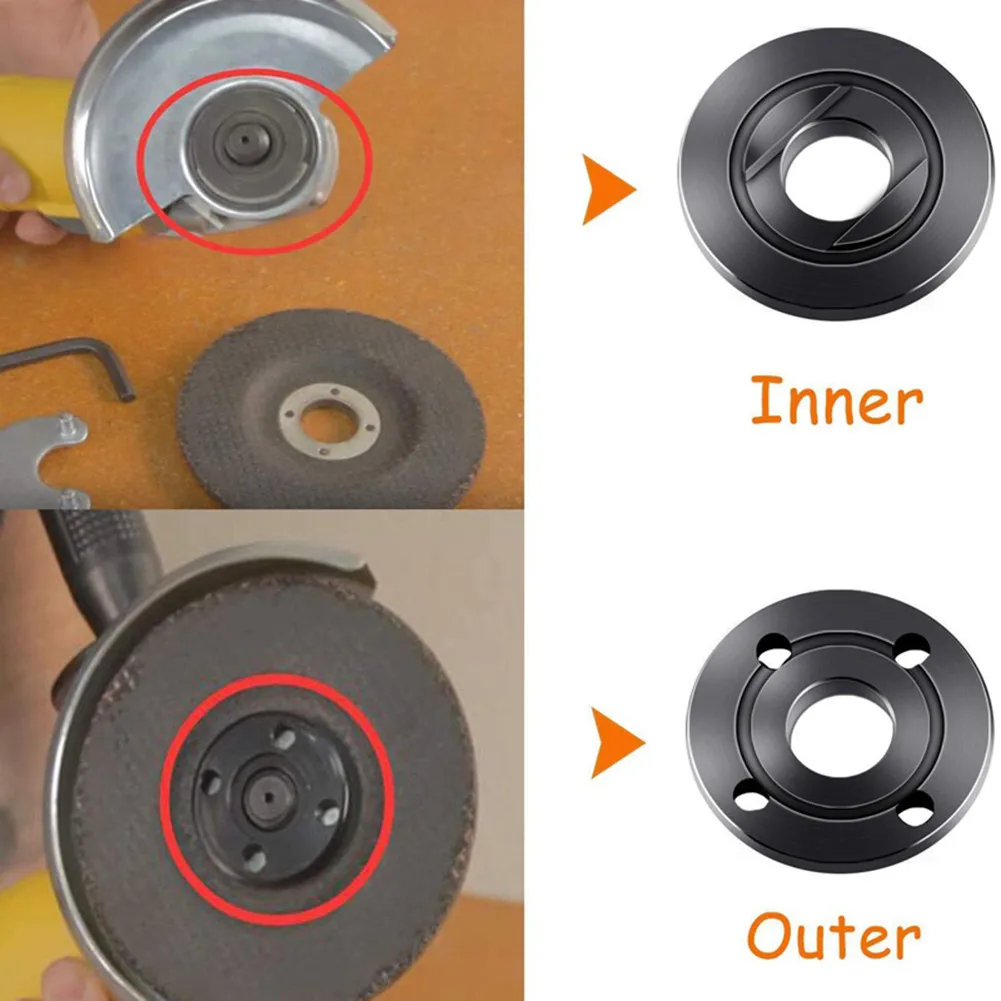 2pcs Flange Nut SetTools M14 Thread Replacement Grinder Nut Angle Grinder Accessories Circular Saw Blade Cutting Discs
2pcs Flange Nut SetTools M14 Thread Replacement Grinder Nut Angle Grinder Accessories Circular Saw Blade Cutting Discs