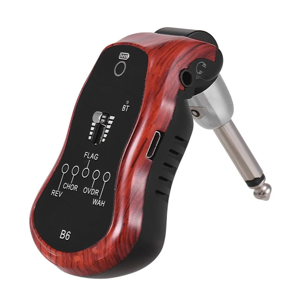 B6 Bluetooth Rechargeable Electric Guitar Earphone Mini Amplifier With 5 Effects Guitar Headphone Amp Guitar Earphone Amplifier
B6 Bluetooth Rechargeable Electric Guitar Earphone Mini Amplifier With 5 Effects Guitar Headphone Amp Guitar Earphone Amplifier