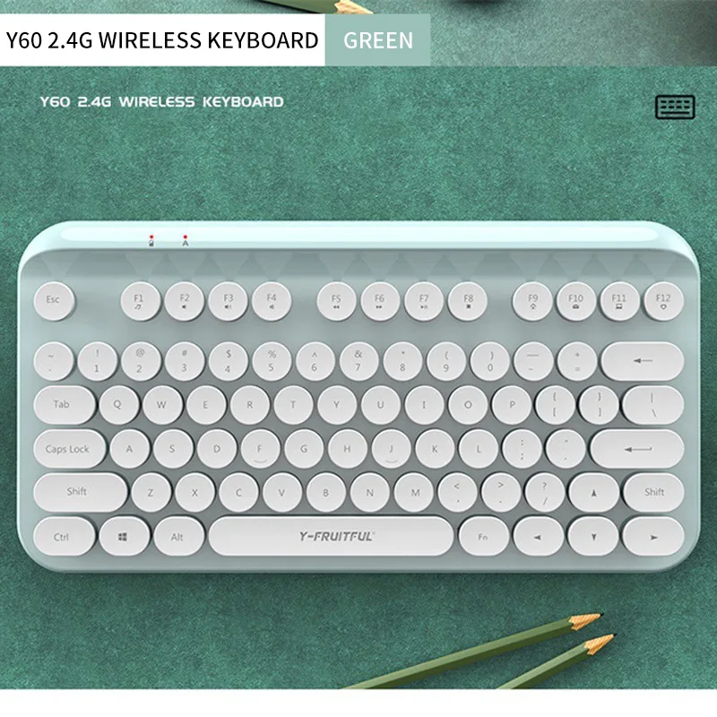 Wireless Mini Gamer Keyboard Computer Laptop Home Office Punk 2.4G Keyboard keycaps Y60 bluetooth
Wireless Mini Gamer Keyboard Computer Laptop Home Office Punk 2.4G Keyboard keycaps Y60 bluetooth