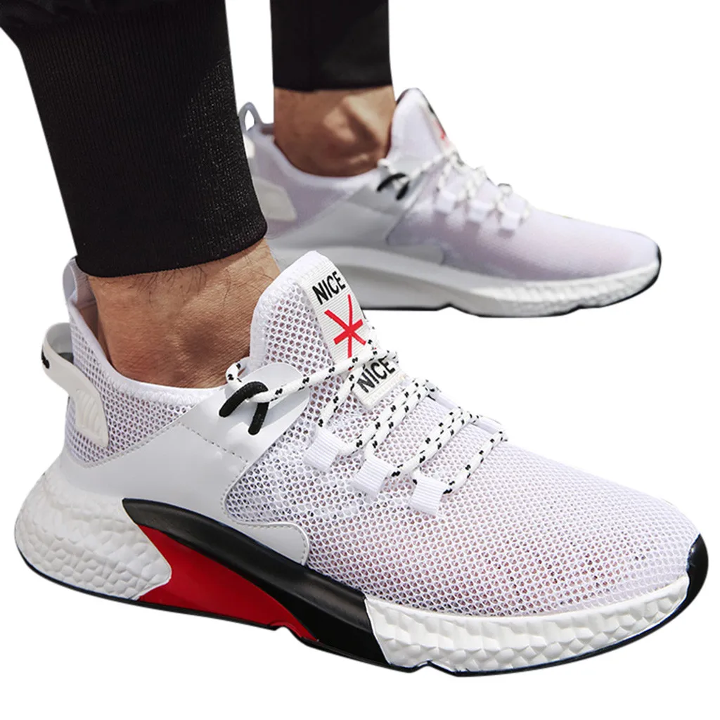 SAGACE Men's Sneakers Fashion Casual Breathable Platform Shoes Lace-Up Shock Absorption Flying Woven Soft Running Shoes X0221
SAGACE Men's Sneakers Fashion Casual Breathable Platform Shoes Lace-Up Shock Absorption Flying Woven Soft Running Shoes X0221
