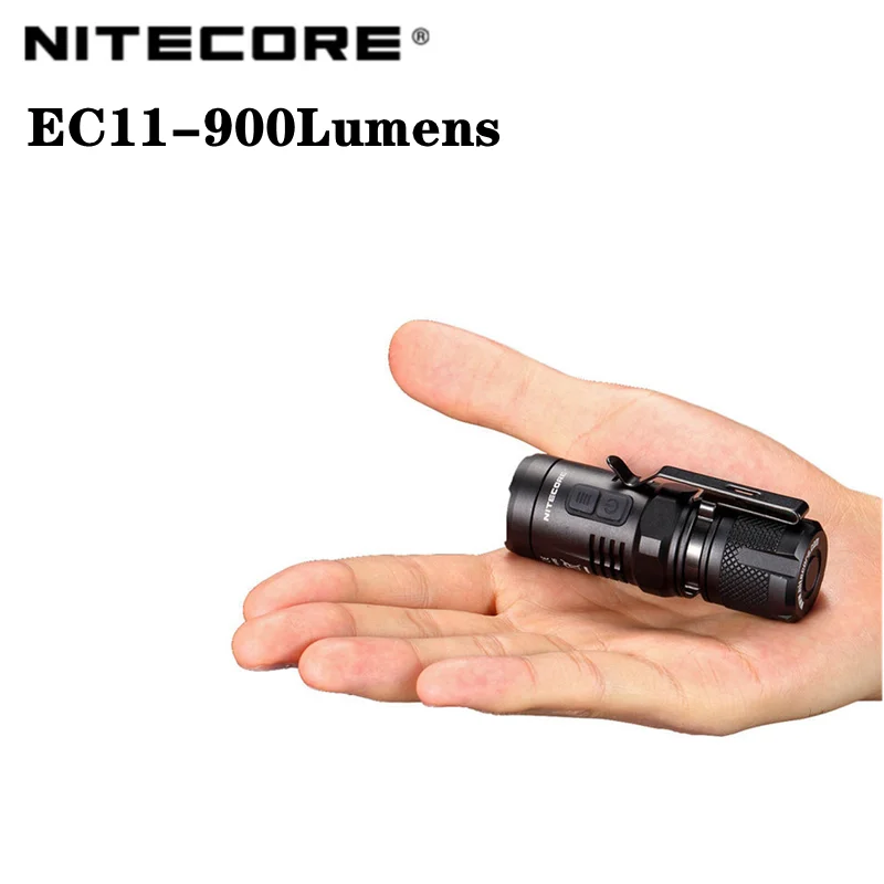 

NITECORE EC11 Flashlight XM-L2 U2 LED 900 Lumens Waterproof Rescue Search Torch in Hiking Portable Bicycle Camping