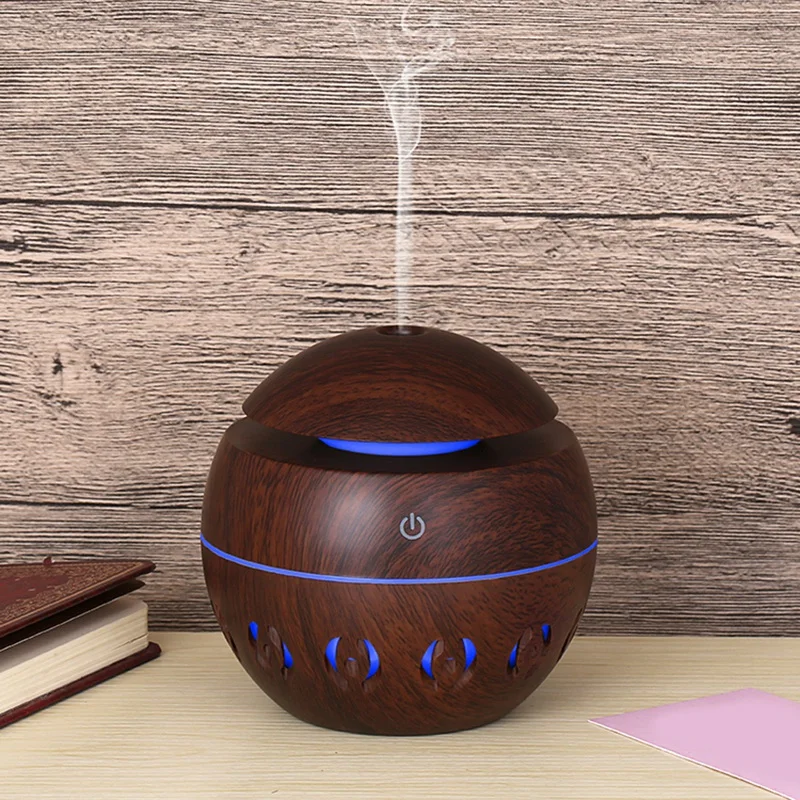EAS-Air Humidifier USB Ultrasonic Aroma Diffuser Wood Grain Electric Essential Oil Diffuser for Home Aromatherapy
EAS-Air Humidifier USB Ultrasonic Aroma Diffuser Wood Grain Electric Essential Oil Diffuser for Home Aromatherapy