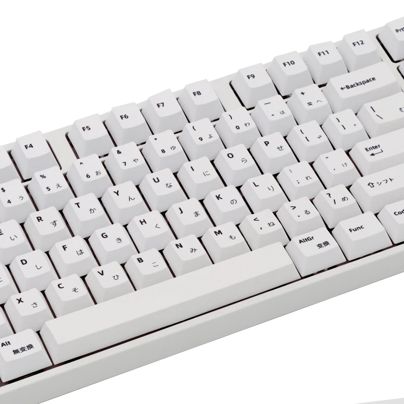 132key caps dye sub keycap Japanese PBT Keycaps White Minimalist Style For Keyboard gk61/64/68/84/tkl87/96/980/108
132key caps dye sub keycap Japanese PBT Keycaps White Minimalist Style For Keyboard gk61/64/68/84/tkl87/96/980/108