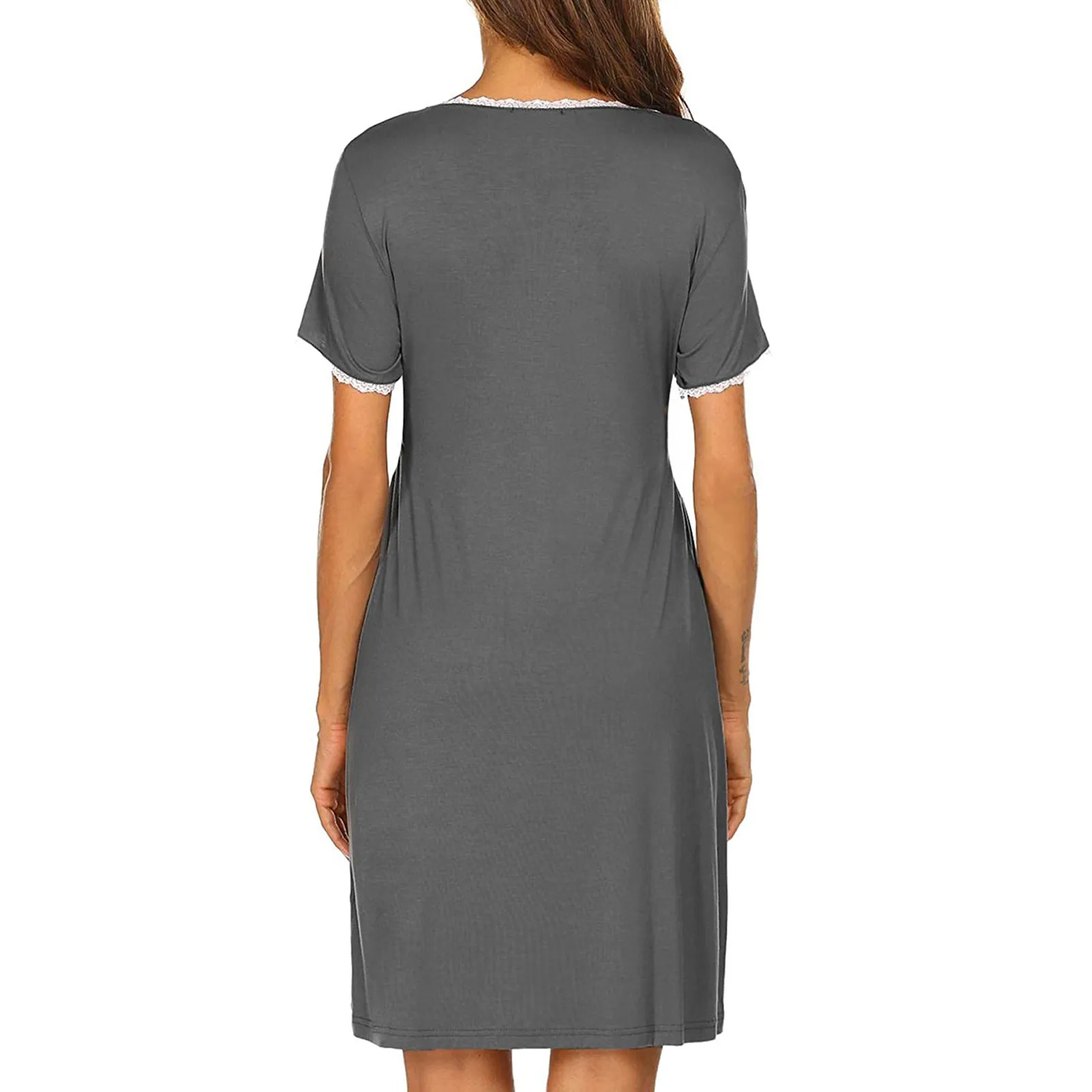 2021 Summer Maternity Dress Fashion Solid Color Short Sleeve V-Neck Hight Waist Dress For Daily Wearing#35
2021 Summer Maternity Dress Fashion Solid Color Short Sleeve V-Neck Hight Waist Dress For Daily Wearing#35
