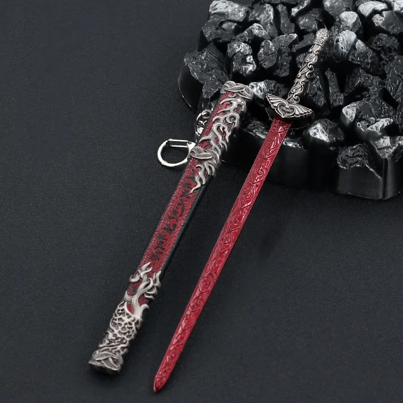 Водоворот из сплава Меч выразить свою привязь к окружающему мечу модель игрушечного сплава волшебный путь металлическое украшение
Водоворот из сплава Меч выразить свою привязь к окружающему мечу модель игрушечного сплава волшебный путь металлическое украшение