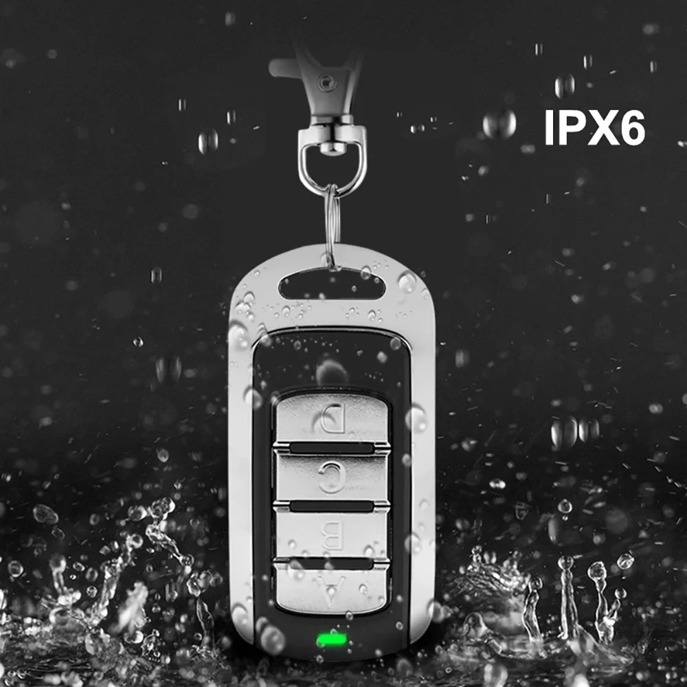SMG-008 V15.0 Garage door Remote Control Duplicator 433.92MHz 868.3MHz Gate Door Opener For Fixed Rolling Code Controller IPX6
SMG-008 V15.0 Garage door Remote Control Duplicator 433.92MHz 868.3MHz Gate Door Opener For Fixed Rolling Code Controller IPX6