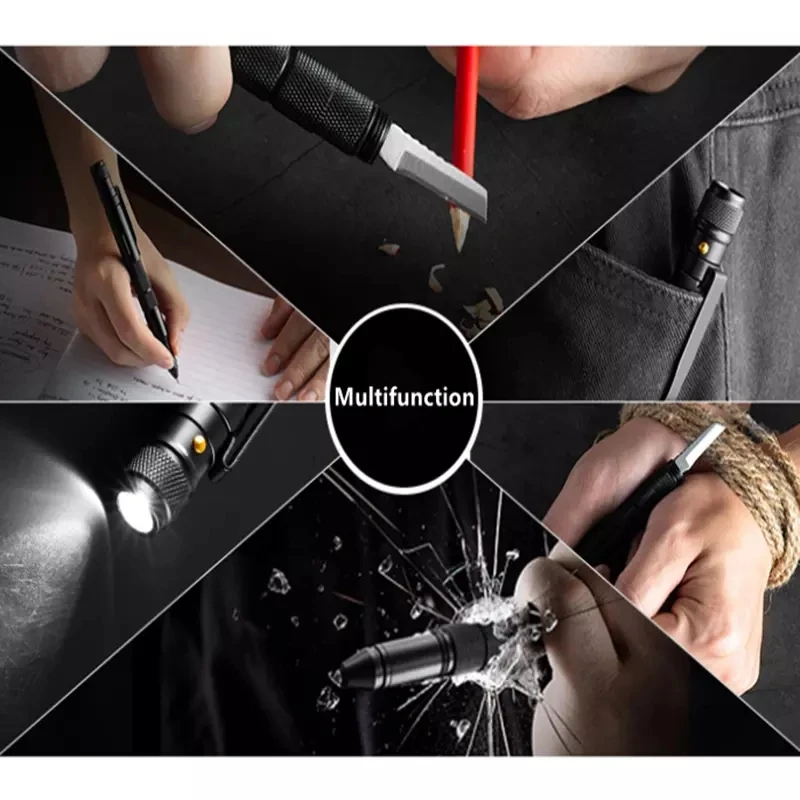 Self-Defense Weapon Tactical Pen Lady Anti-Wolf Car Broken Window Escape Tool Defense Pen With Flashlight Waterproof Warehouse
Self-Defense Weapon Tactical Pen Lady Anti-Wolf Car Broken Window Escape Tool Defense Pen With Flashlight Waterproof Warehouse