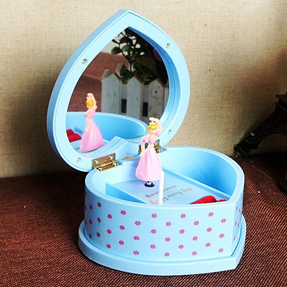 Rotating Dancing Girl Heart-Shaped Children Friends Ballerina Jewelry Storage Home Decor Lovely Mechanical Music Box Birthday
Rotating Dancing Girl Heart-Shaped Children Friends Ballerina Jewelry Storage Home Decor Lovely Mechanical Music Box Birthday