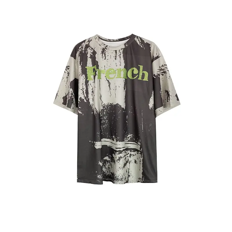 XITAO Letter Hot Drilling T-shirt Summer New Trendy Print Women Top Casual Fashion Loose O-neck Collar All-match WMD1463
XITAO Letter Hot Drilling T-shirt Summer New Trendy Print Women Top Casual Fashion Loose O-neck Collar All-match WMD1463