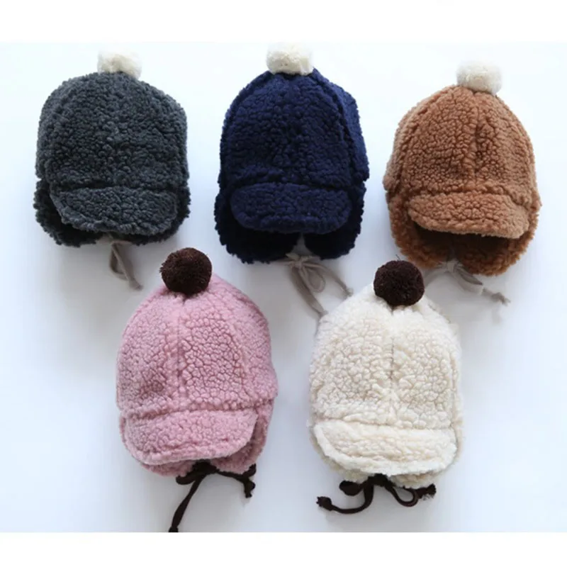 Baby Hat Boys Girls Autumn Winter Infant Warm Bear Plush Ear Protector Hat Baby Cap Peaked Cap Baby Boy Accessories kids Hat
Baby Hat Boys Girls Autumn Winter Infant Warm Bear Plush Ear Protector Hat Baby Cap Peaked Cap Baby Boy Accessories kids Hat