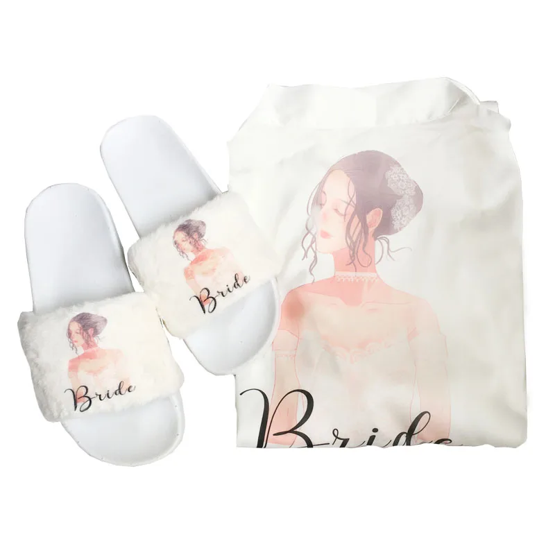 Custom Bride slippers Bridesmaid proposal Best friend Birthday gifts for girlfriend mother sister of bride wedding gift 1pairs
Custom Bride slippers Bridesmaid proposal Best friend Birthday gifts for girlfriend mother sister of bride wedding gift 1pairs