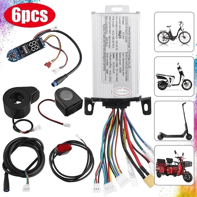6PCS DC 36V 350W Motor Controller Brushless DC Motor Regulator Speed Controller For Xiaomi Electric Bicycle E-bike Scooter
6PCS DC 36V 350W Motor Controller Brushless DC Motor Regulator Speed Controller For Xiaomi Electric Bicycle E-bike Scooter