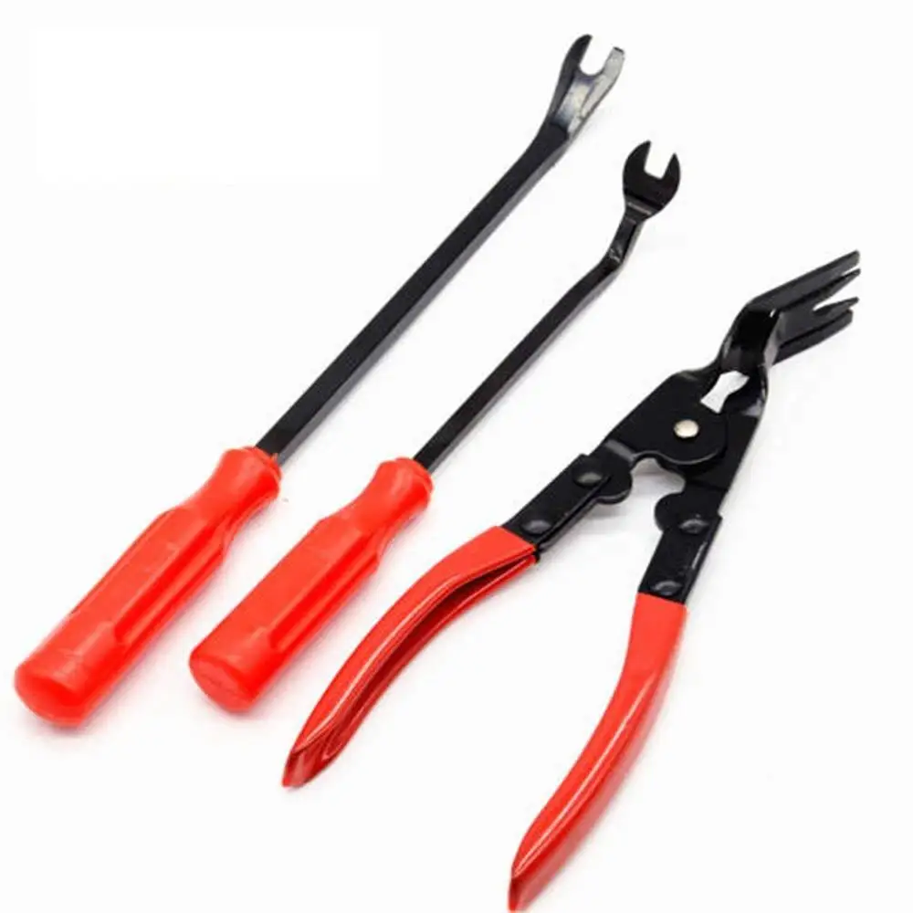 3 Pcs/Set Car Removal Tools Automobile Nail Puller Radio Audio Panel Door Repairing Clip Trim Removal Pry Repair Tool Sets
3 Pcs/Set Car Removal Tools Automobile Nail Puller Radio Audio Panel Door Repairing Clip Trim Removal Pry Repair Tool Sets