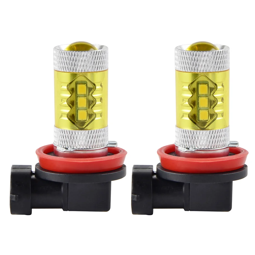 H2CNC 2pcs H16 Car LED 12V Fog Driving Light Bulb 80W DRL Daytime Running Lights 3000K Gold Yellow 3030 SMD Auto Accessories 
H2CNC 2pcs H16 Car LED 12V Fog Driving Light Bulb 80W DRL Daytime Running Lights 3000K Gold Yellow 3030 SMD Auto Accessories