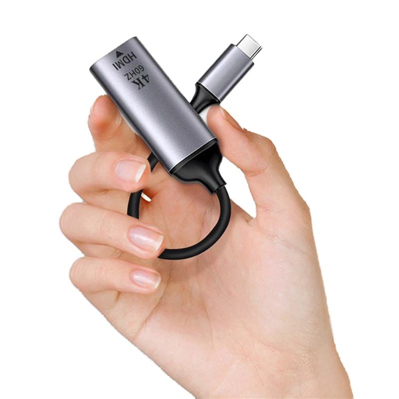 Адаптер с USB C на VGA/DP/HDMI-совместимый/Mini DP кабель Thunderbolt UHD Type-C HDMI | Электроника