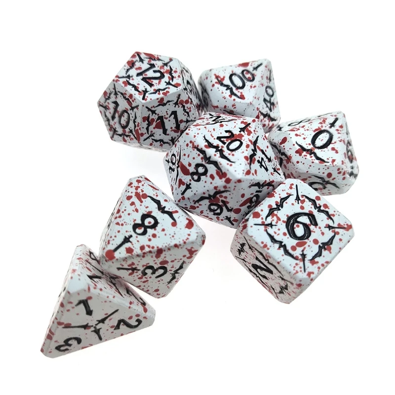 7Pcs Color Alloy Dice Multi-faceted Dice Different Sizes Digital Number Dice For Kid Educational Toys DIY Board Games
7Pcs Color Alloy Dice Multi-faceted Dice Different Sizes Digital Number Dice For Kid Educational Toys DIY Board Games
