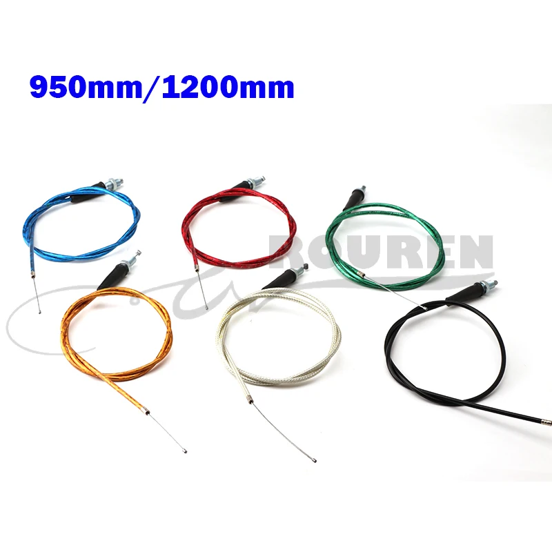 Motorcycle Throttle Cable 950MM 1200MM Straight Connection For Dirt Pit Bike Motocross XR50 CRF50 CRF70 KLX 110 125
Motorcycle Throttle Cable 950MM 1200MM Straight Connection For Dirt Pit Bike Motocross XR50 CRF50 CRF70 KLX 110 125