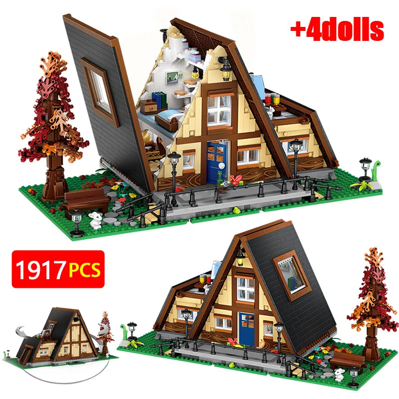 1917pcs Mini City Street View Town Wooden Villa Triangle House Building Blocks Friends MOC Figures Bricks Toys For Girls Gifts
1917pcs Mini City Street View Town Wooden Villa Triangle House Building Blocks Friends MOC Figures Bricks Toys For Girls Gifts
