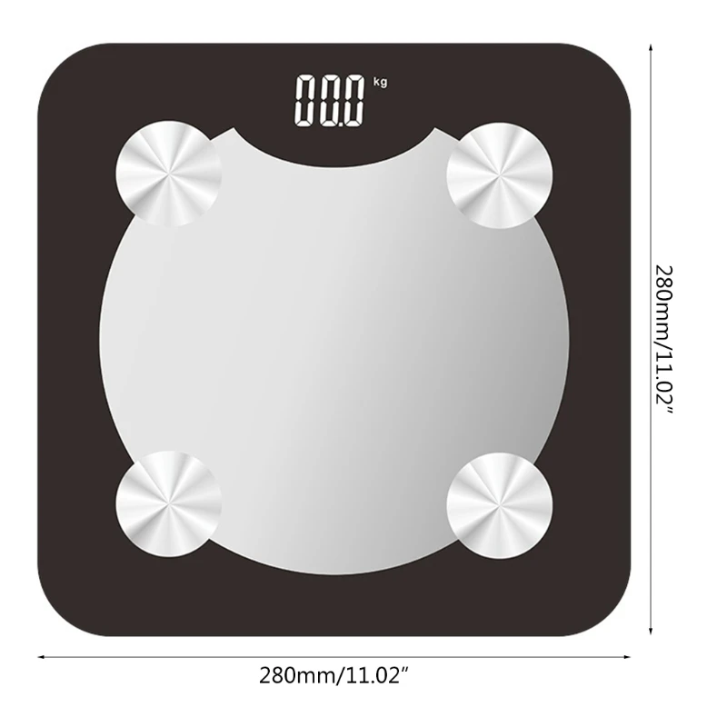 K1KA Bathroom Scale Digital Weight with BMI Smart Weighing Body Scale with 4 Sensor 16 Measurements Anti-slip Design
K1KA Bathroom Scale Digital Weight with BMI Smart Weighing Body Scale with 4 Sensor 16 Measurements Anti-slip Design