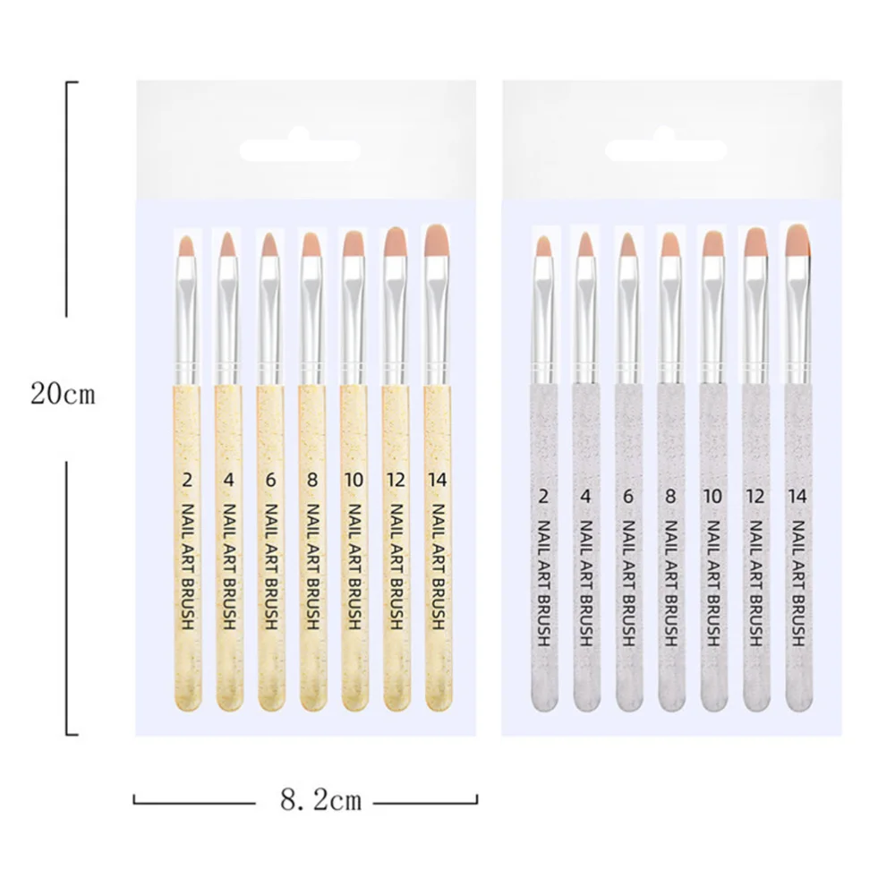 14Pcs Nail Art Brush Nail Dotting Painting Brush Nail Art Pen Manicure Accessories (Transparent, Golden for Each 7Pcs)
14Pcs Nail Art Brush Nail Dotting Painting Brush Nail Art Pen Manicure Accessories (Transparent, Golden for Each 7Pcs)
