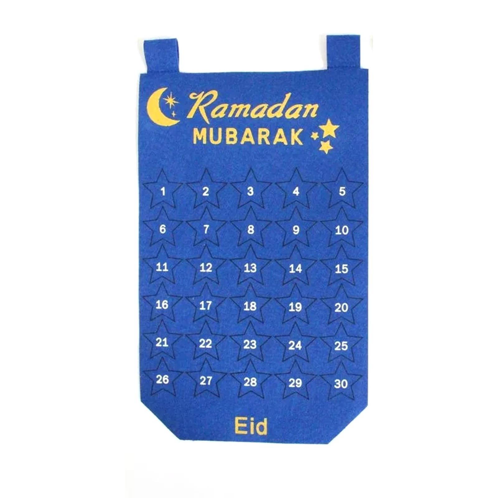 New Eid Mubarak Advent Blue Pink Calendar 30 Days Hanging Felt Countdown Ramadan Decoration Kareem EID Muslim Wall Hanging Decor
New Eid Mubarak Advent Blue Pink Calendar 30 Days Hanging Felt Countdown Ramadan Decoration Kareem EID Muslim Wall Hanging Decor