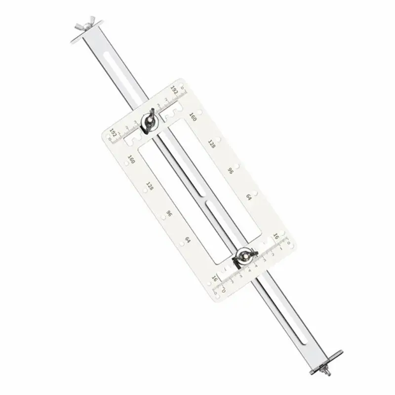 Durable Stainless Steel Door Cabinets Handle Hole Locator Hole Drilling Opener Template for Woodworking Tools
Durable Stainless Steel Door Cabinets Handle Hole Locator Hole Drilling Opener Template for Woodworking Tools