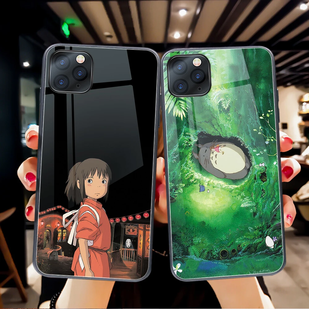Spirited Away Case For iPhone 11 12 Pro Max Mini Cover for iPhone 7 8 6 6S X XR XS Max SE 2020 Plus Tempered Glass Phone Fundas
Spirited Away Case For iPhone 11 12 Pro Max Mini Cover for iPhone 7 8 6 6S X XR XS Max SE 2020 Plus Tempered Glass Phone Fundas