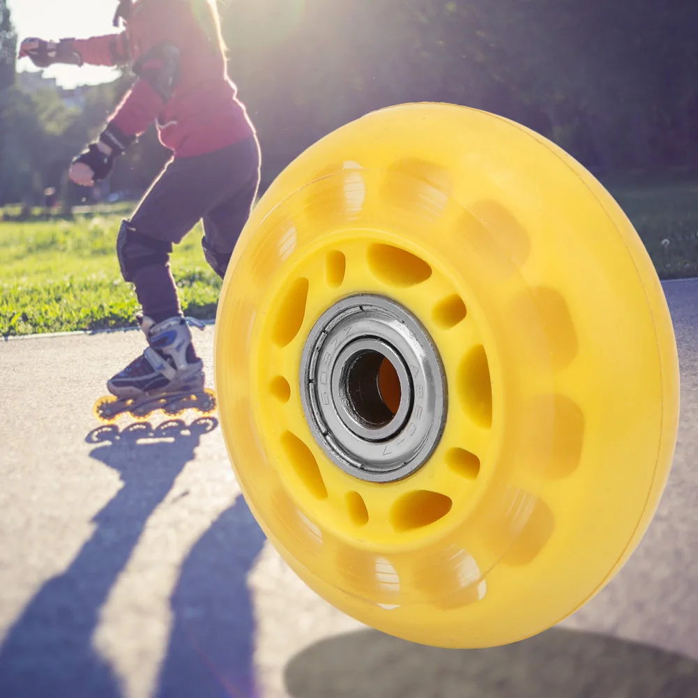 PU Mute Caster Wheel Luggage Cart Roller Skate Caster 64x24x8mm With 608ZZ Bearing For Old Wheel Replacement Accessories
PU Mute Caster Wheel Luggage Cart Roller Skate Caster 64x24x8mm With 608ZZ Bearing For Old Wheel Replacement Accessories